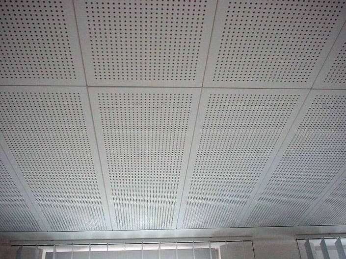 Akustik Lockgipsdecke revidierbar